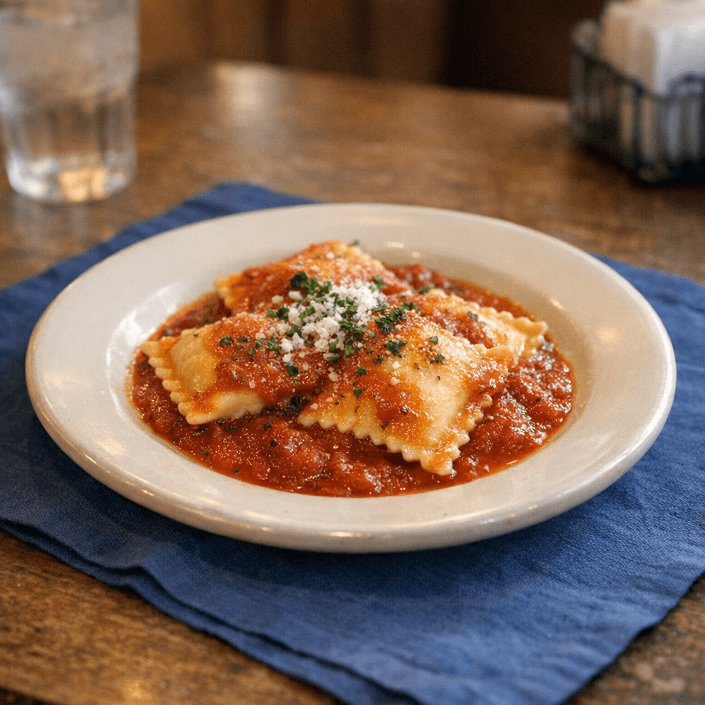 Cheese Ravioli (4)