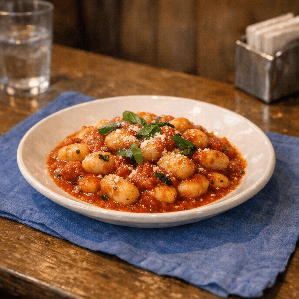 Gluten Free Gnocchi Marinara