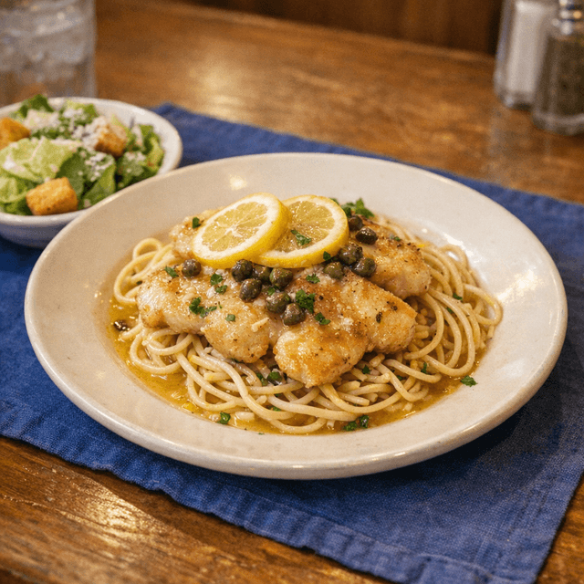 Grouper Piccata