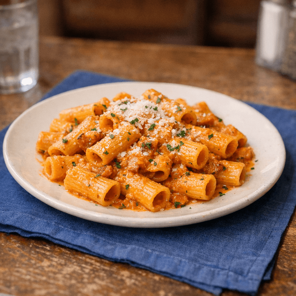 Rigatoni alla Vodka