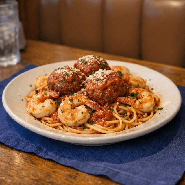 Spaghetti & Meatballs